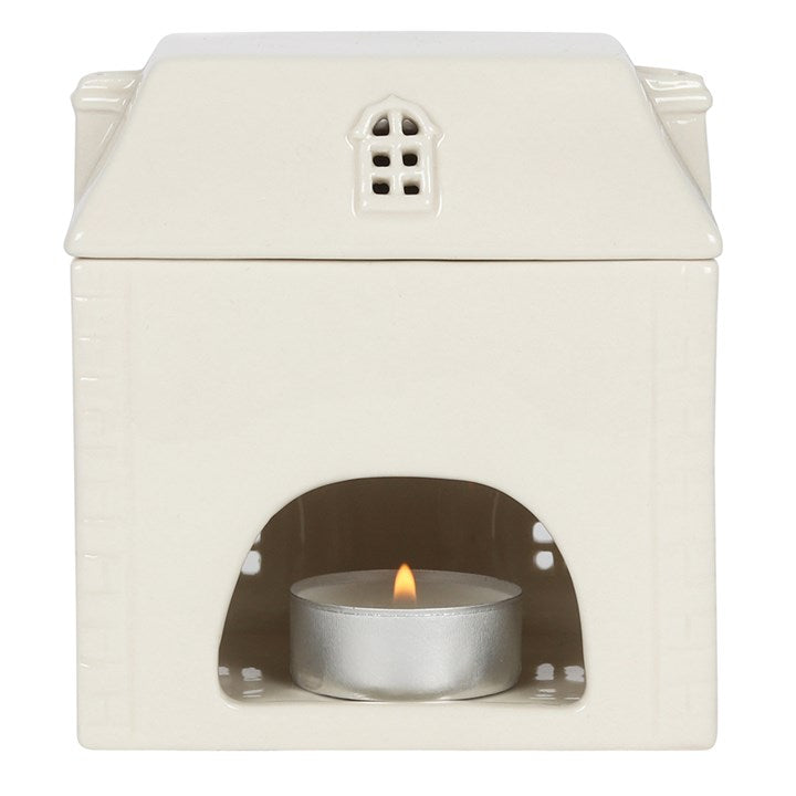 Mickey's Cottage White Wax Melt Burner