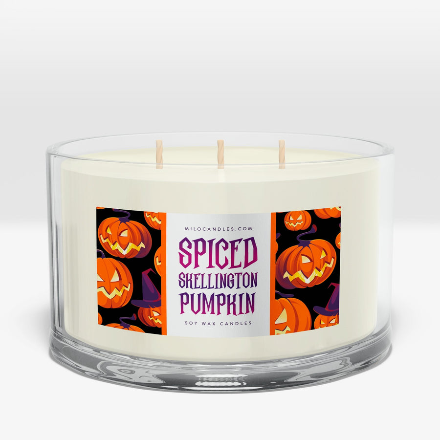 Spiced Skellington Pumpkin Candle