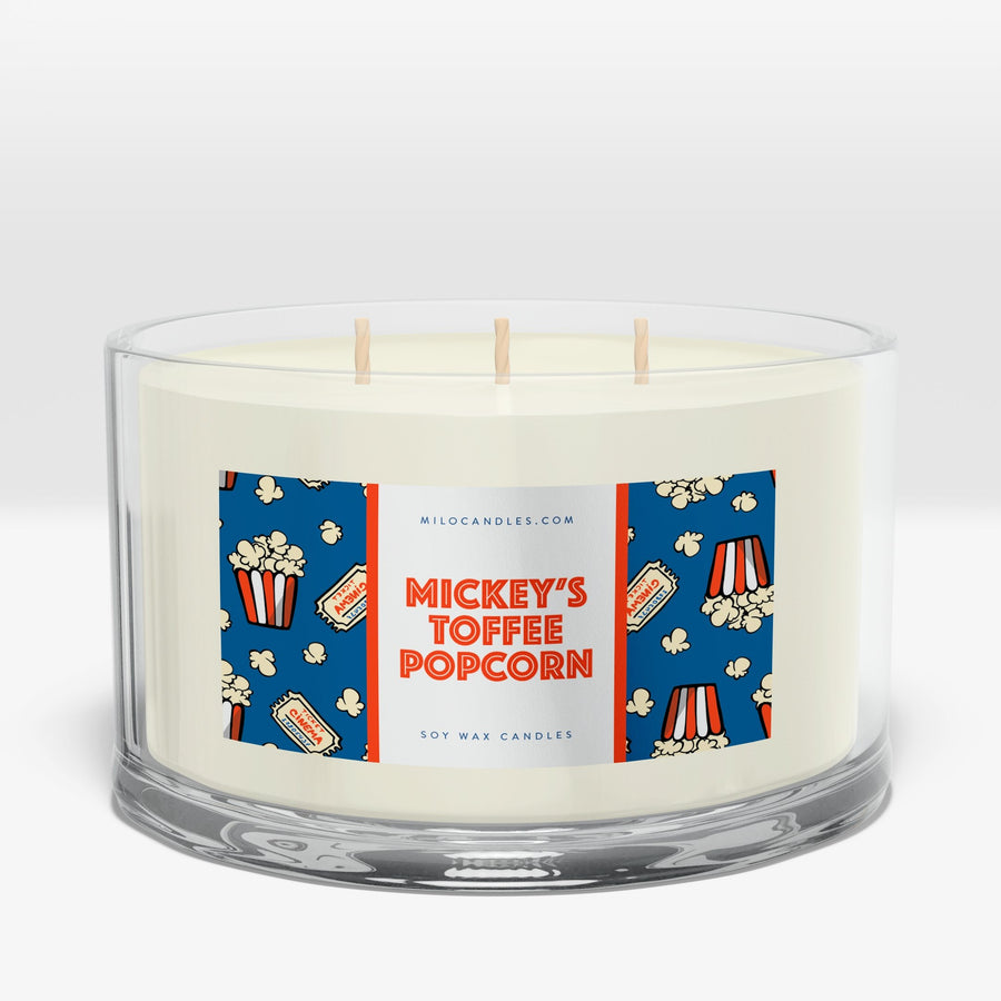 Mickey's Toffee Popcorn Candle
