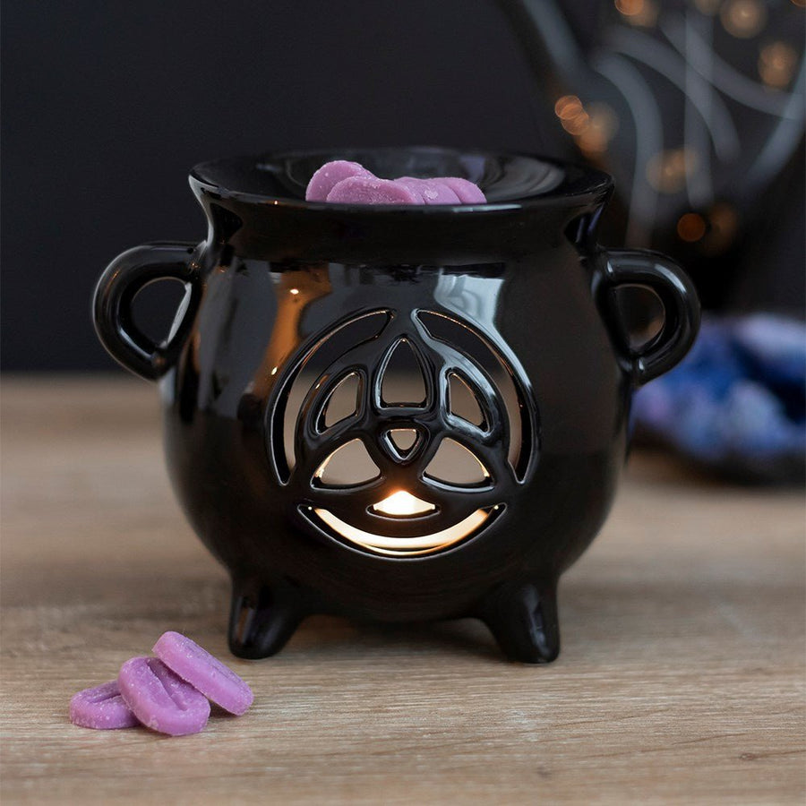 Triquetra Cauldron Wax Melt Burner