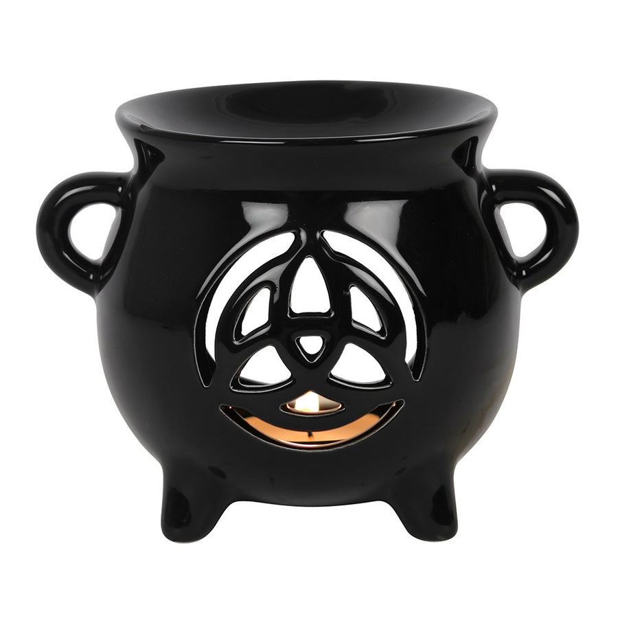Triquetra Cauldron Wax Melt Burner