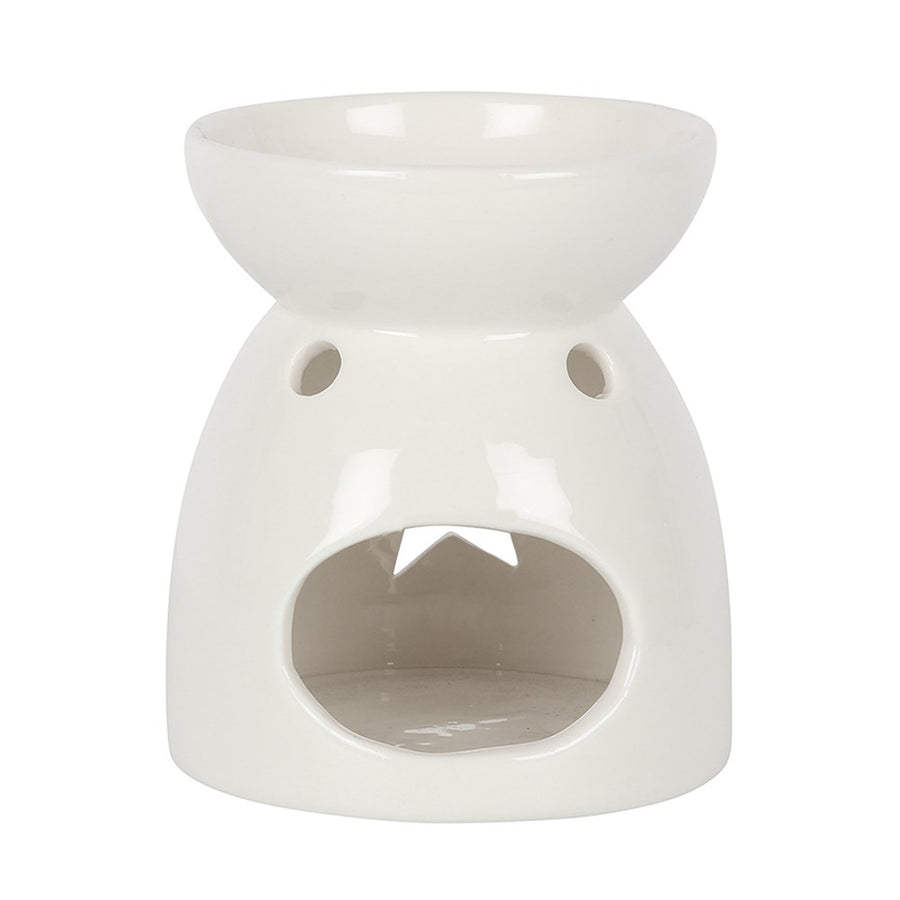 White Star Cut Out Wax Melt Burner