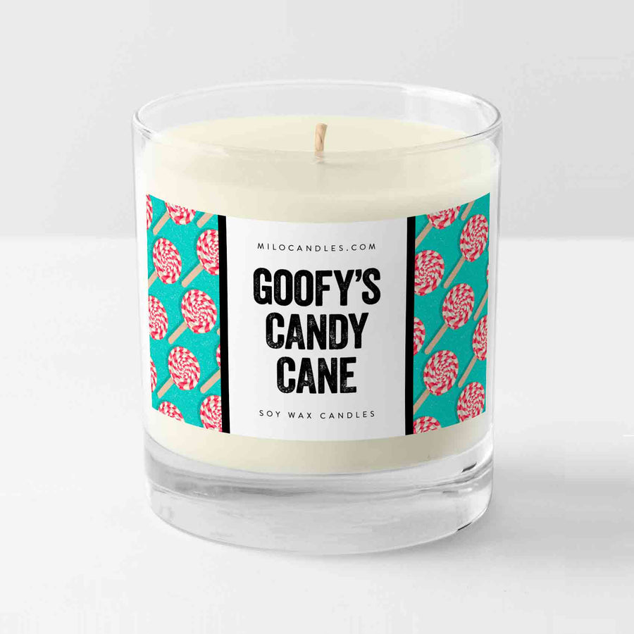 Goofys Candy Cane Candle