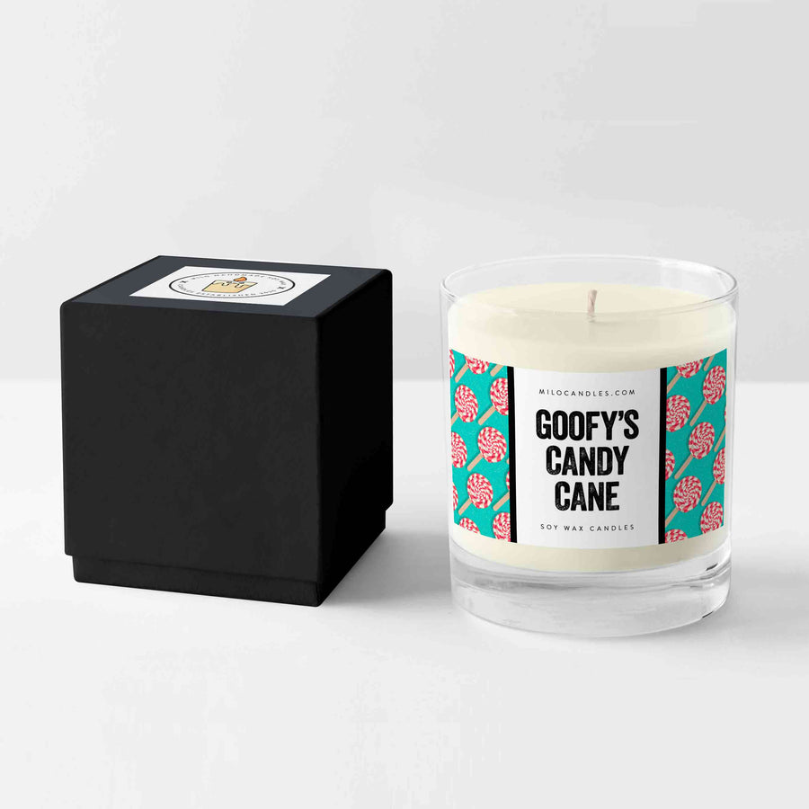 Goofys Candy Cane Candle