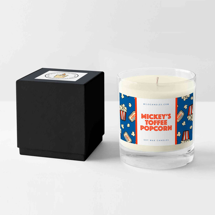 Mickey's Toffee Popcorn Candle