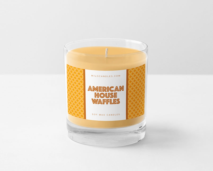 American House Waffles Candle
