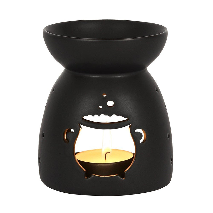 Black Cauldron Cut Out Wax Melt Burner