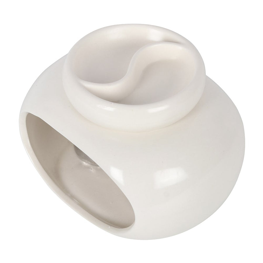 White Double Wax Melt Burner