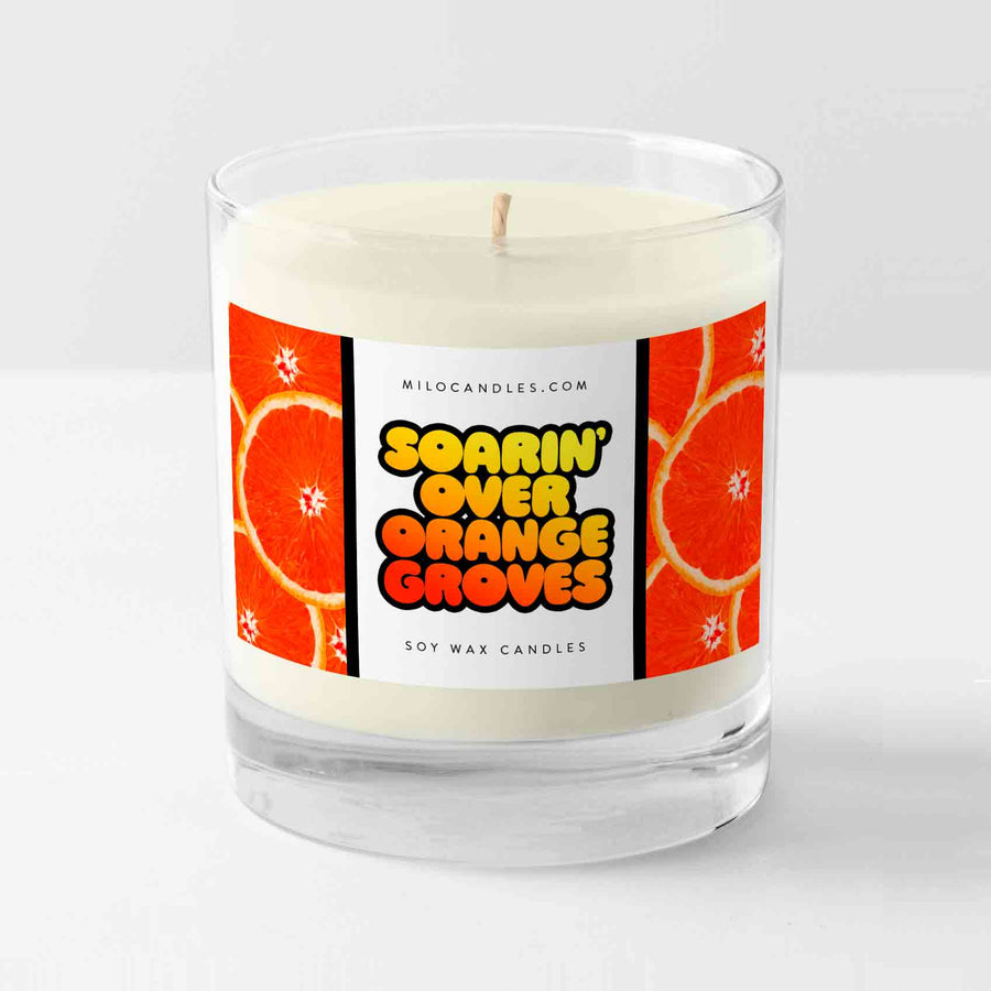 Soarin Over Orange Groves Candle