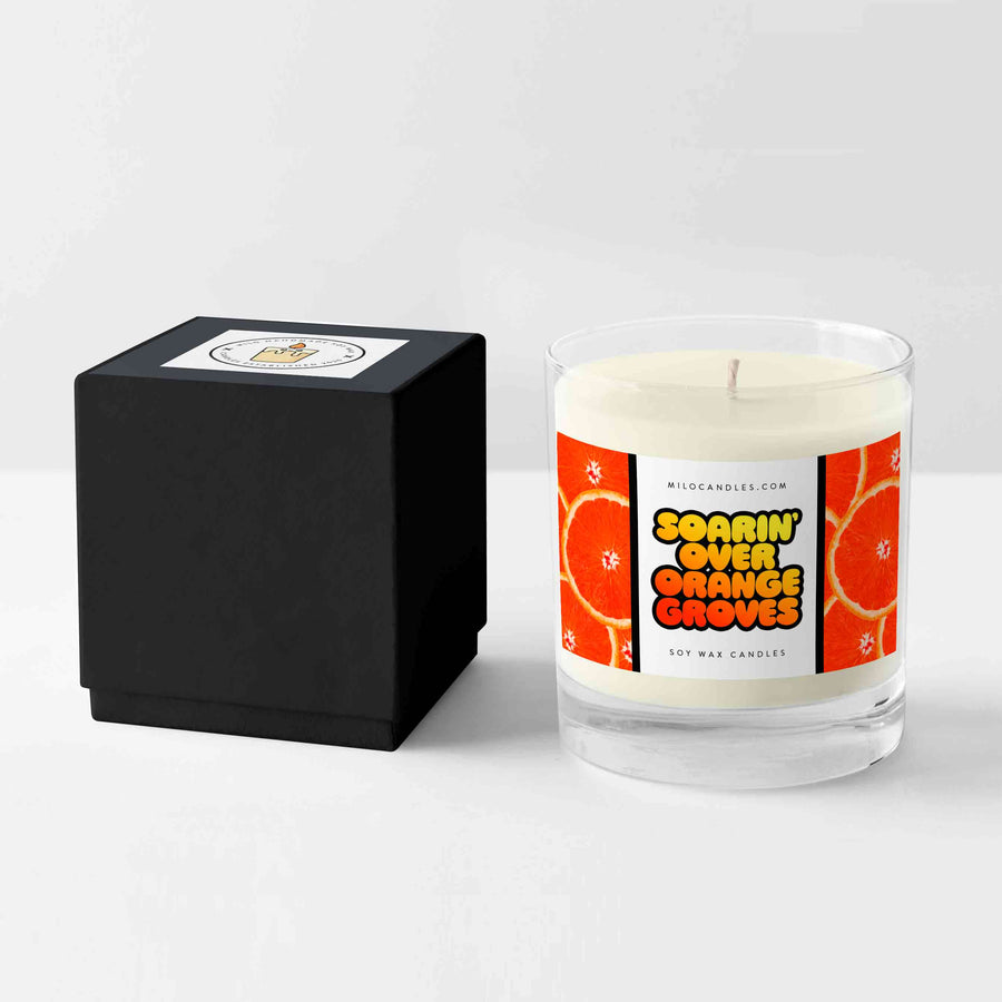 Soarin Over Orange Groves Candle