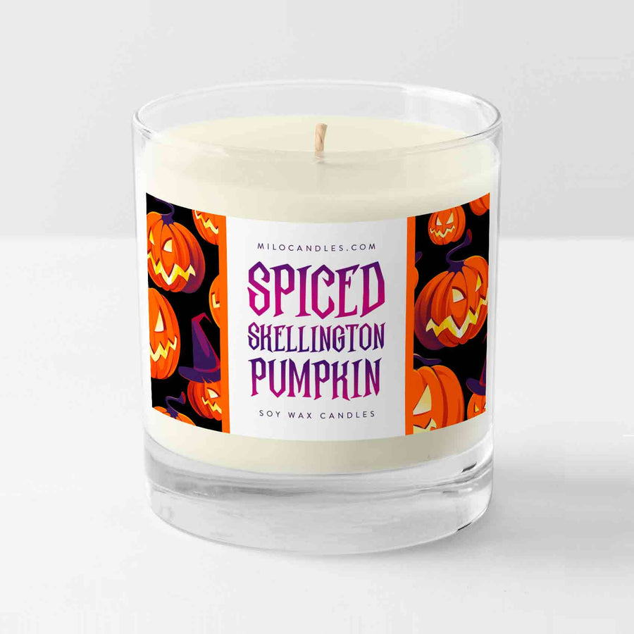 Spiced Skellington Pumpkin Candle