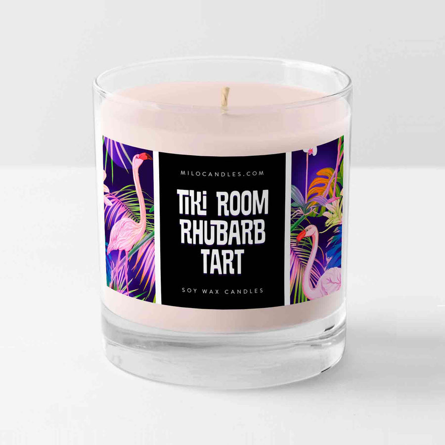Tiki Room Rhubarb Tart Candle
