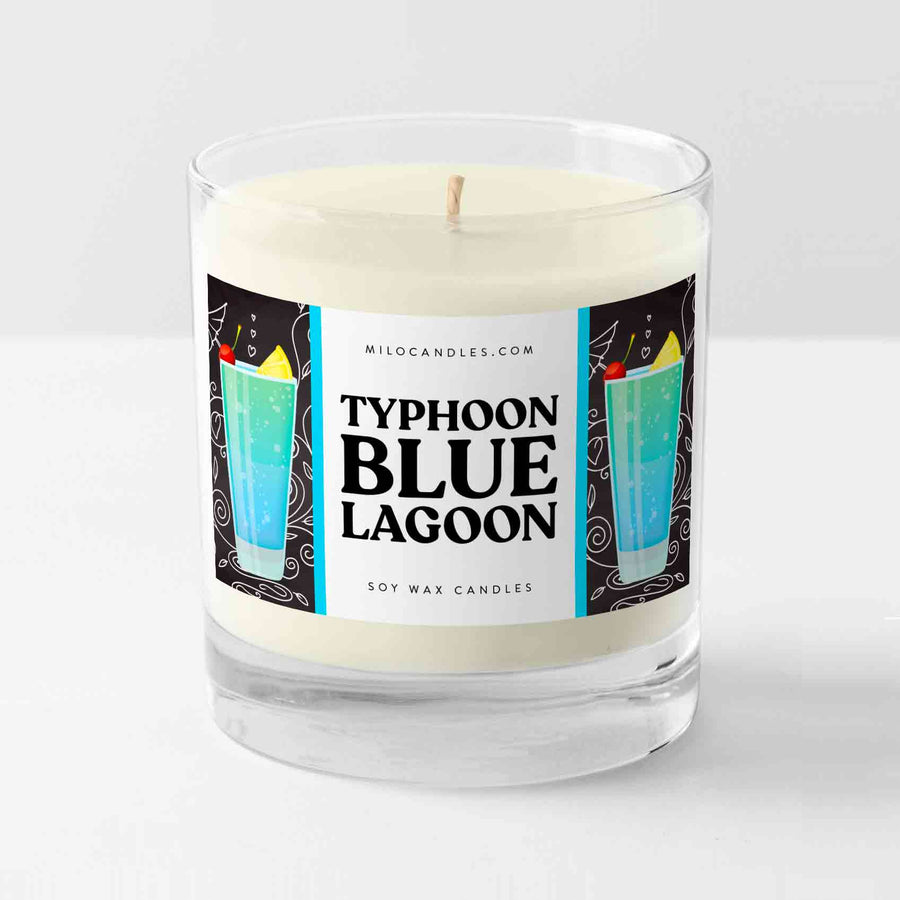 Typhoon Blue Lagoon Candle