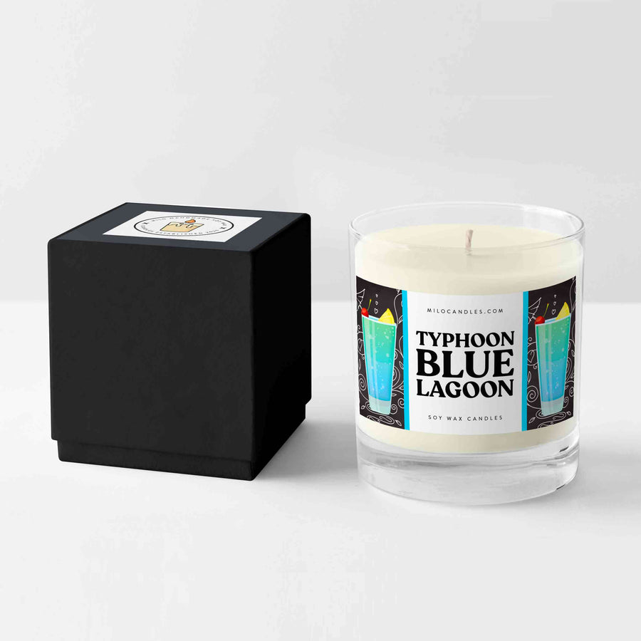 Typhoon Blue Lagoon Candle