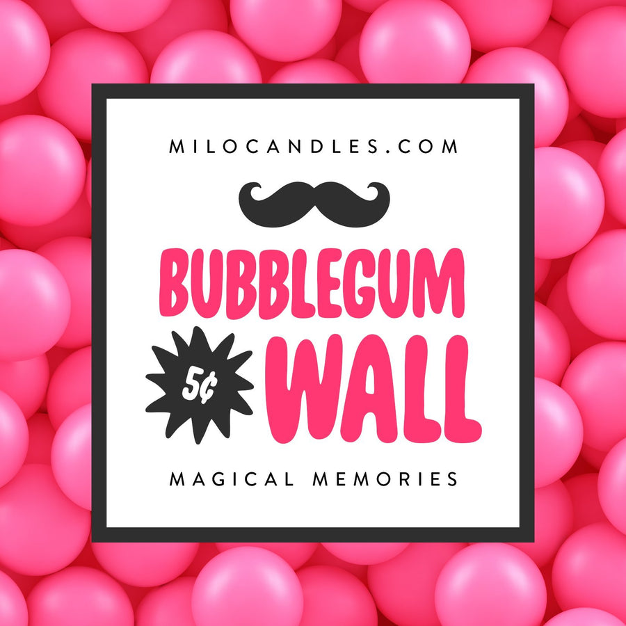 Bubblegum Wall Candle