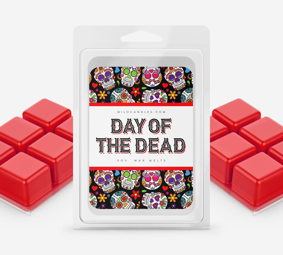 Day Of The Dead Wax Melt Burner (Pink) - Free Wax Melt!
