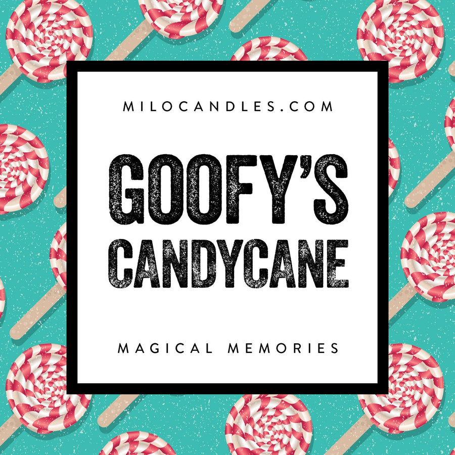 Goofys Candy Cane Candle