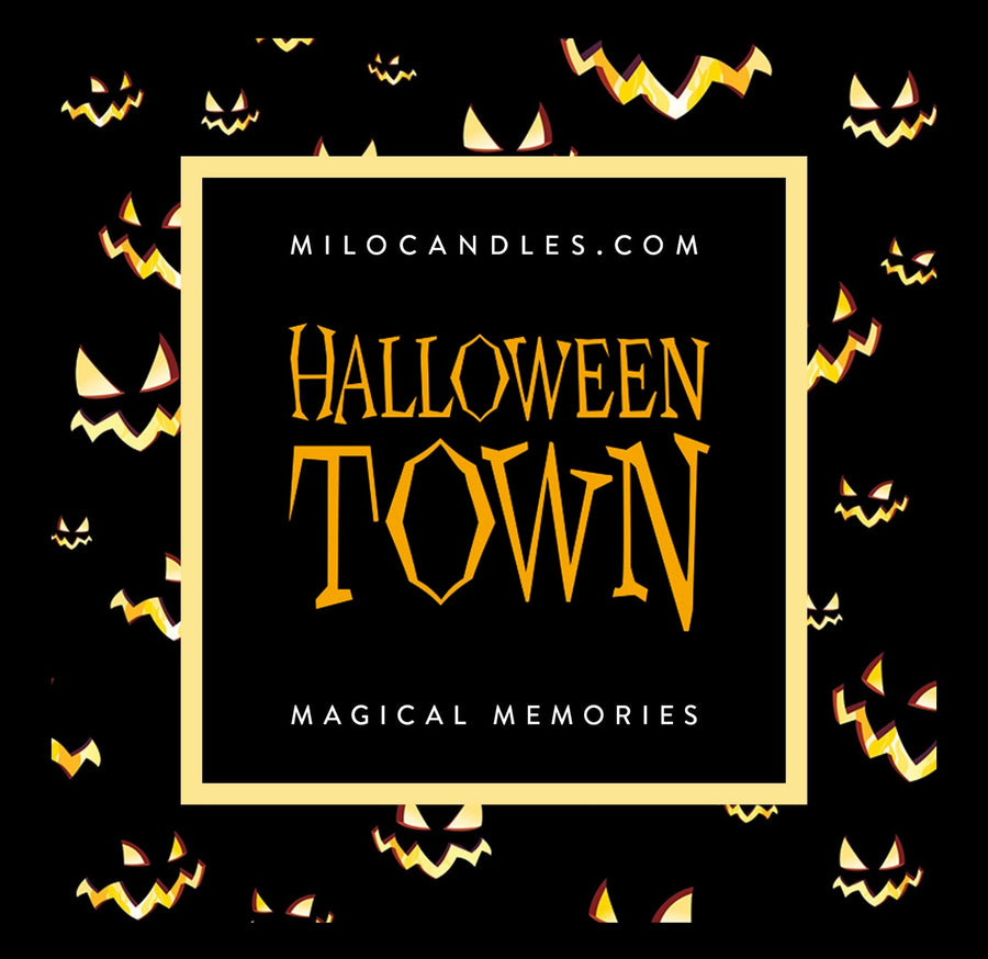 Halloween Town Candle
