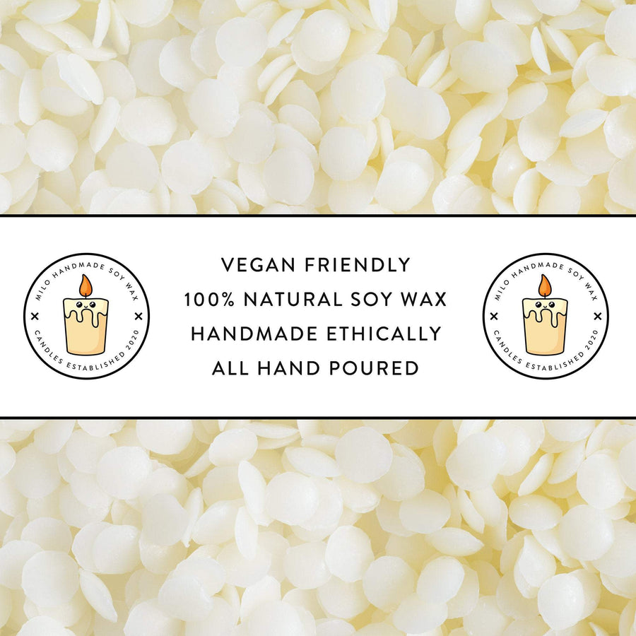 Vegan Friendly Hand Poured Natural Soy Wax