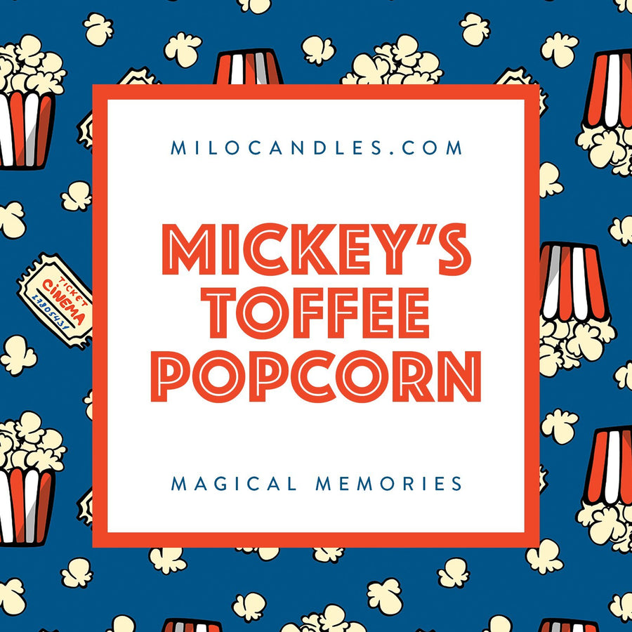 Mickey's Toffee Popcorn Candle