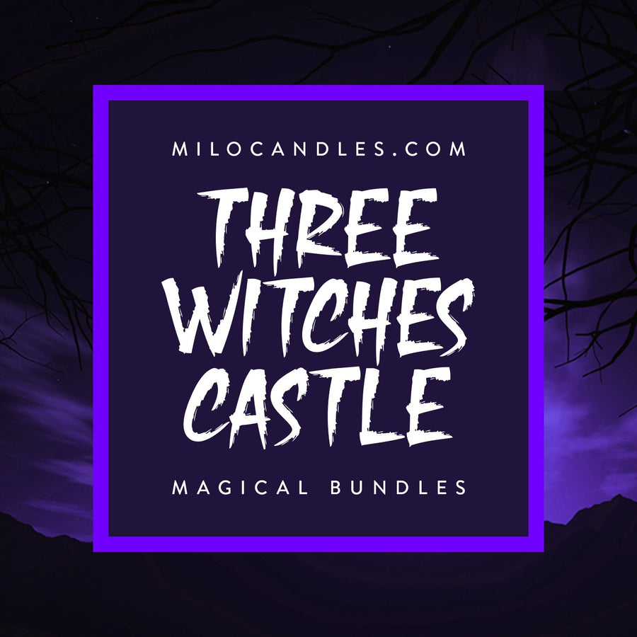 Three Witches Castle Candle