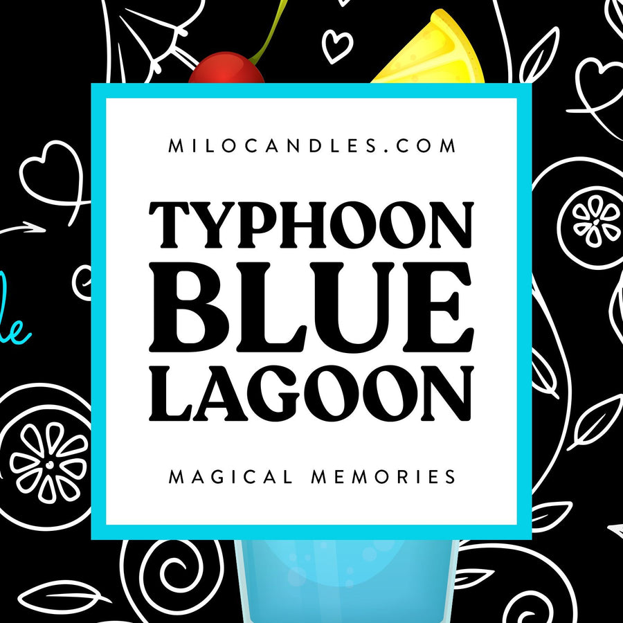 Typhoon Blue Lagoon Candle